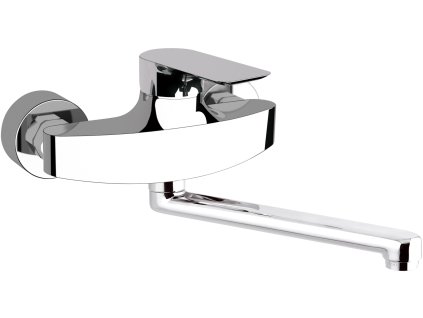 HOPA Umyvadlová/dřezová nástěnná baterie ARNO 41 - chrom BAREI41