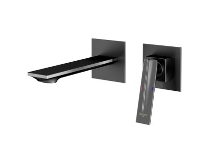 BESCO Podomítková umyvadlová baterie ASPIRA grafitová BABUASGR