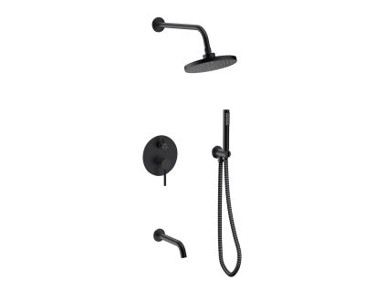 podomitkovy sprchovy set veo cerna