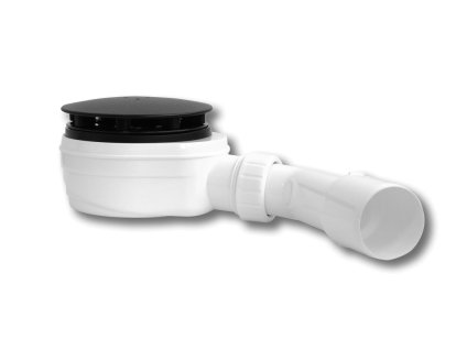 sifon vanickovy 90 mm cerna krytka