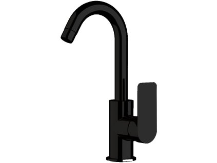 HOPA Umyvadlová baterie ARNO 72C, 14 - černá mat Barva - 14 - černá mat BAREI72C14