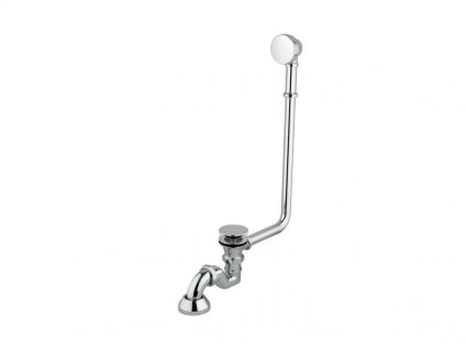 celokovovy vanovy sifon s prepadem