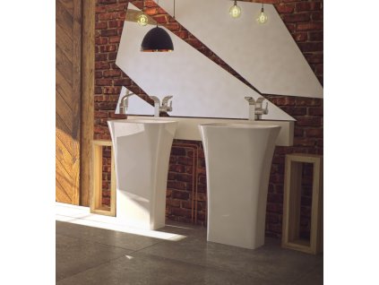 BESCO Volně stojící umyvadlo ASSOS KEASSVSW