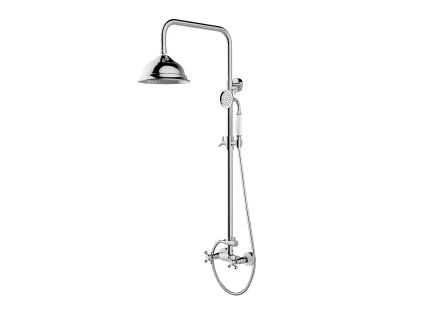 nastenny sprchovy set retro chrom