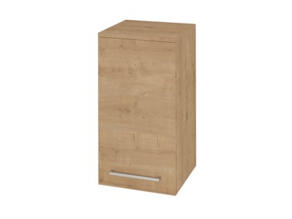 Mereo Bino koupelnová skříňka horní 63 cm, levá, dub Arlington CN625