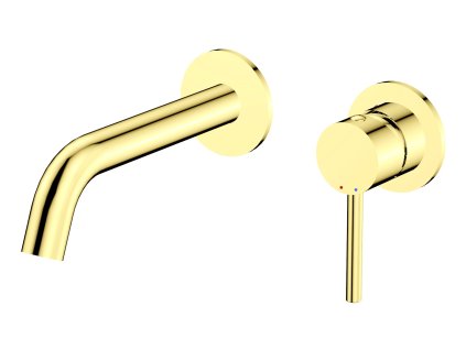 BESCO Podomítková umyvadlová baterie VEO zlatá lesklá BABUVSJZ