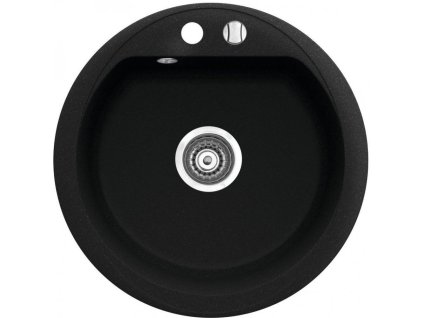 Novaservis granitový dřez, magranit grafit, s přepadem z dřezu, DRG52B