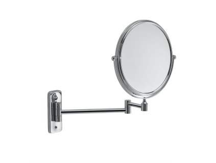 Gedy GAIA kosmetické zrcátko závěsné, Ø 180mm, oboustranné, chrom CO202413