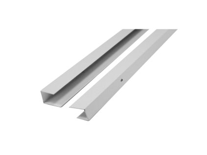 Mereo Fixační (stěnový) profil pro CK608xxxK, bílý ALU, 190 cm CKND250K3