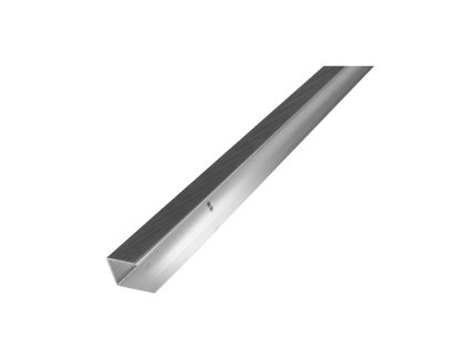 Mereo Fixační (stěnový) profil pro CK804xxK, CK809xxK, CK608xxxK, chrom ALU, 190 cm CKND250K1