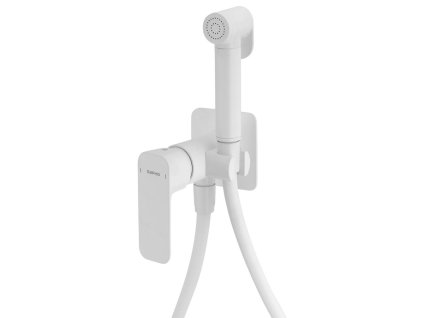 Sapho SPY podomítková bidetová baterie se Stop sprškou, bílá mat PY13/14