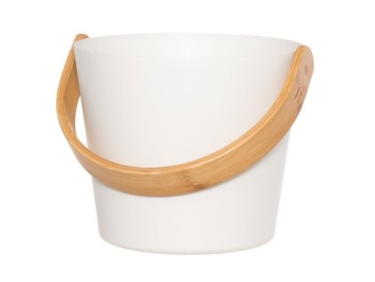 Hanscraft RENTO Saunové vědro hliníkové - bílé 176863