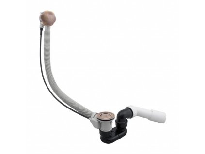 Hopa Vanový sifon s přepadem, starožitný bronz BAHATK104SBR