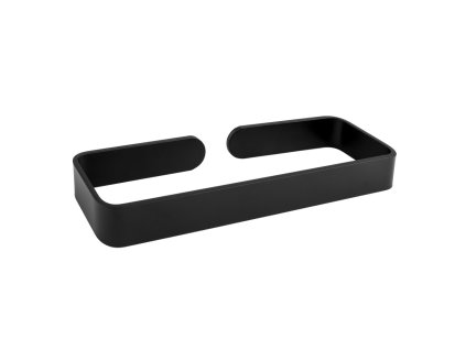 Hopa Nástěnný věšák na nalepení 3M, 25,3x7,3x3 cm , černá barva KD02091800