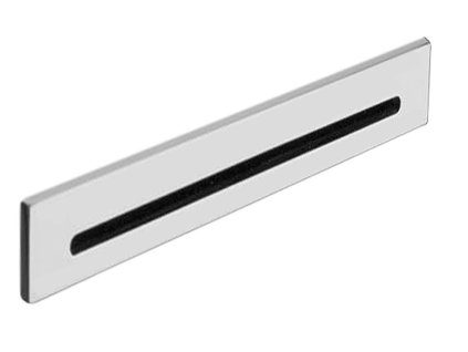 Polysan CUT přepadová štěrbina 170x24mm a click-clack zátka, chrom PC1089