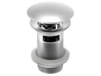 Sapho MINIMAL umyvadlová výpust 5/4“, click-clack, velká krytka, nerez mat MI057