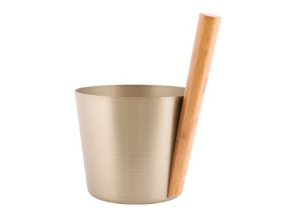 Hanscraft RENTO Saunový kbelík AL 5 l, šampáň 176312