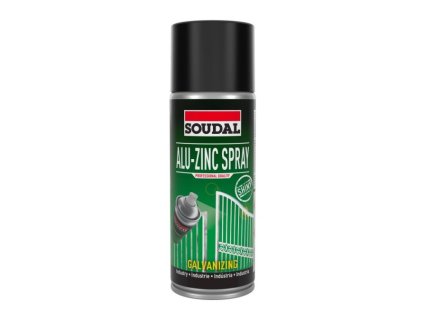 SOUDAL ALU ZINC SPRAY antikorozní nátěr 400 ml, stříbrná, 5403420