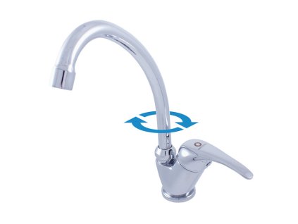 SÁZAVA - Dřezová baterie , Chrom SA506.5/1, RAV Slezák