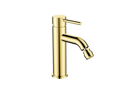 BESCO Bidetová stojánková baterie VEO zlatá lesklá BABBVJZ