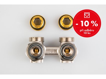 Herz Uzavíratelné šroubení H pro VK radiátory rohové 1376642-A10