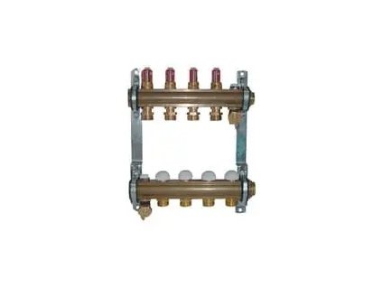 Herz Sada mosazného rozdělovače pro podlahové vytápění DN25