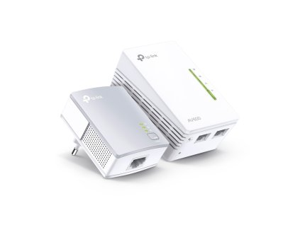 Powerline ethernet TP-Link TL-WPA4220 KIT AV2 600Mbps, WiFi, set TL-WPA4220 a TL-PA4010, OneMesh, 52380602