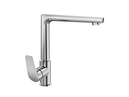 Mereo Dřezová stojánková baterie, Eve, s plochým ramínkem nad pákou, výška 273 mm, chrom CBV201