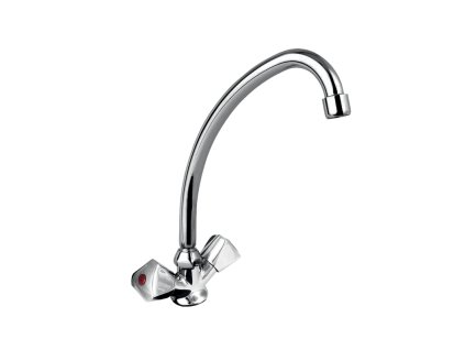 Mereo Dřezová stojánková baterie, Kasia, výška 250 mm, chrom CBS201