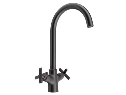 Sapho XELLA stojánková dřezová baterie, gun metal XE603GM