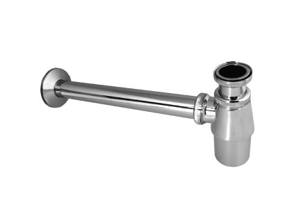 Mereo Sifon umyvadlový, celokovový s převlečnou maticí, pochromovaná mosaz, 5/4"x ø 32 mm CH11