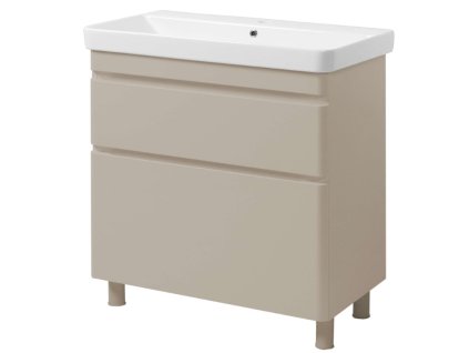 Lavedo Vivace Mokko 100 koupelnová skříňka s umyvadlem, VIV-TNB-2-D-100-MOKKO