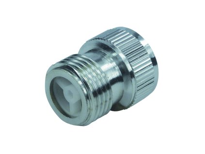 Mereo Přechodka chromovaná, se zpětnou klapkou, 1/2"x1/2" CB467E