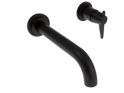 Deante Temisto II podomítková umyvadlová baterie, černá, BQT_N54L