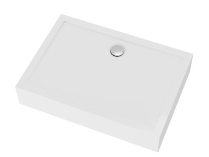 Aplomo Lider II obdélníková sprchová vanička, bílá Rozměr vaničky: 90x70cm, 00393