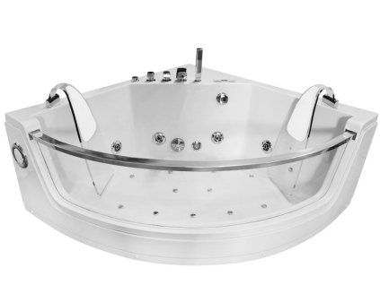 Aplomo Alleta 141x141 hydromasážní vana, bílá, MO-0053WH