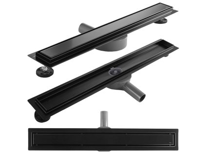 Rea Neox Pro odtokový žlab, black Délka žlabu: 50cm, REA-G2741