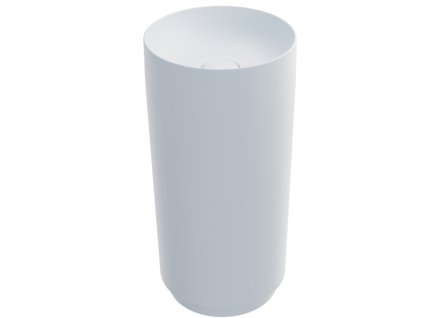 Vayer Andromeda White Matt 40 volně stojící umyvadlo, litý mramor, VAY-AND40WM