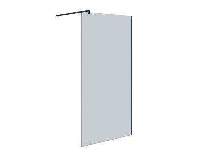 Aplomo Easy In Walk In sprchový kout, black Rozměr Walk In: 90cm, BKP251T09K