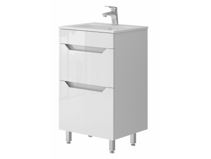 Lavedo Neo White 50 koupelnová skříňka s umyvadlem, NEO-50W