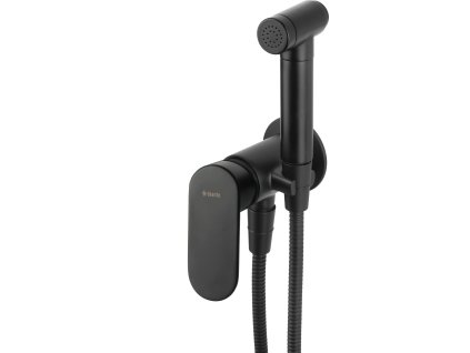 Deante Alpinia bidetová podomítková baterie se sprchou, černá, BGA_N34M