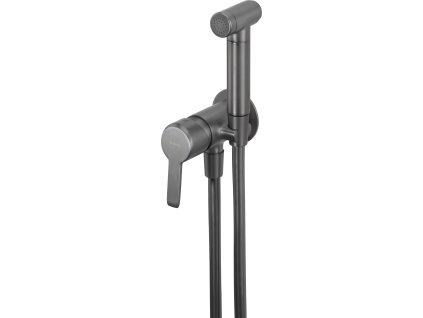 Deante Arnika bidetová baterie se sprchou, titan, BQA_D34M