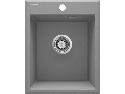 Aplomo Eridan 40 granitový dřez,, šedá metalic, ZQE_S104