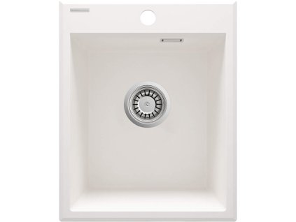 Deante Eridan 40 granitový dřez, bílá, ZQE_A104