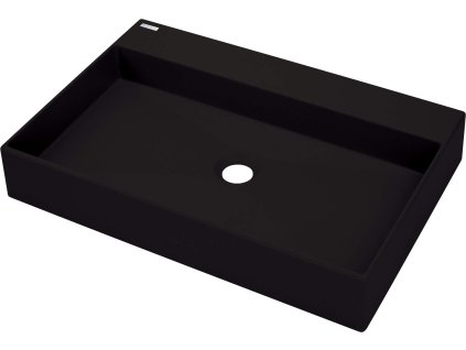 Deante Correo 60 granitové umyvadlo na desku, černá, CQR_NU6S