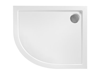 Aplomo Look 100x80 čtvrtkruhová sprchová vanička Orientace: Levá, REA-K7909