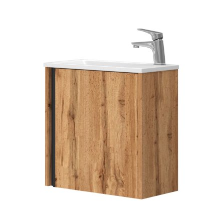 Lavedo Leo Wotan Oak 50 koupelnová skříňka s umyvadlem, LEO-WO-50