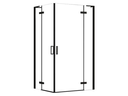 Rea Hugo čtvercový sprchový kout, black Rozměr koutu: 90x90cm, REA-K6601