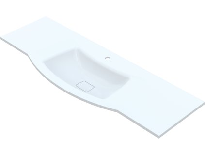 Vayer Corvus 160 zápustné umyvadlo, litý mramor, VAY-CO160