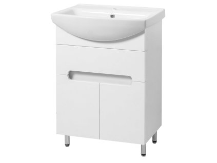 Lavedo Estel 60 koupelnová skříňka s umyvadlem, ESTEL-60-T-3-CERSANIA